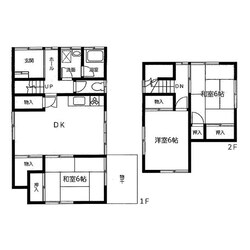 小野山タウンの物件間取画像